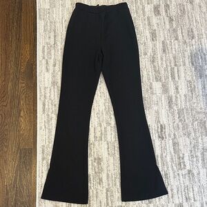 Black Flared Pants